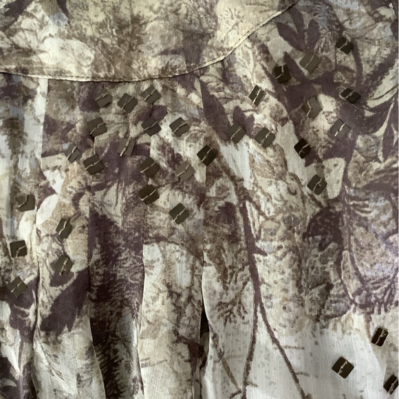 COLDWATER CREEK Floral Shell - Picture 4 of 6